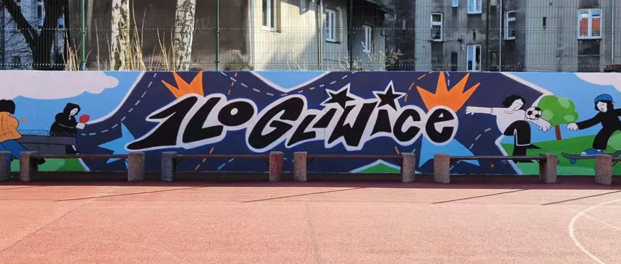 Gliwickie szkoły i przedszkola z widokiem na sztukę