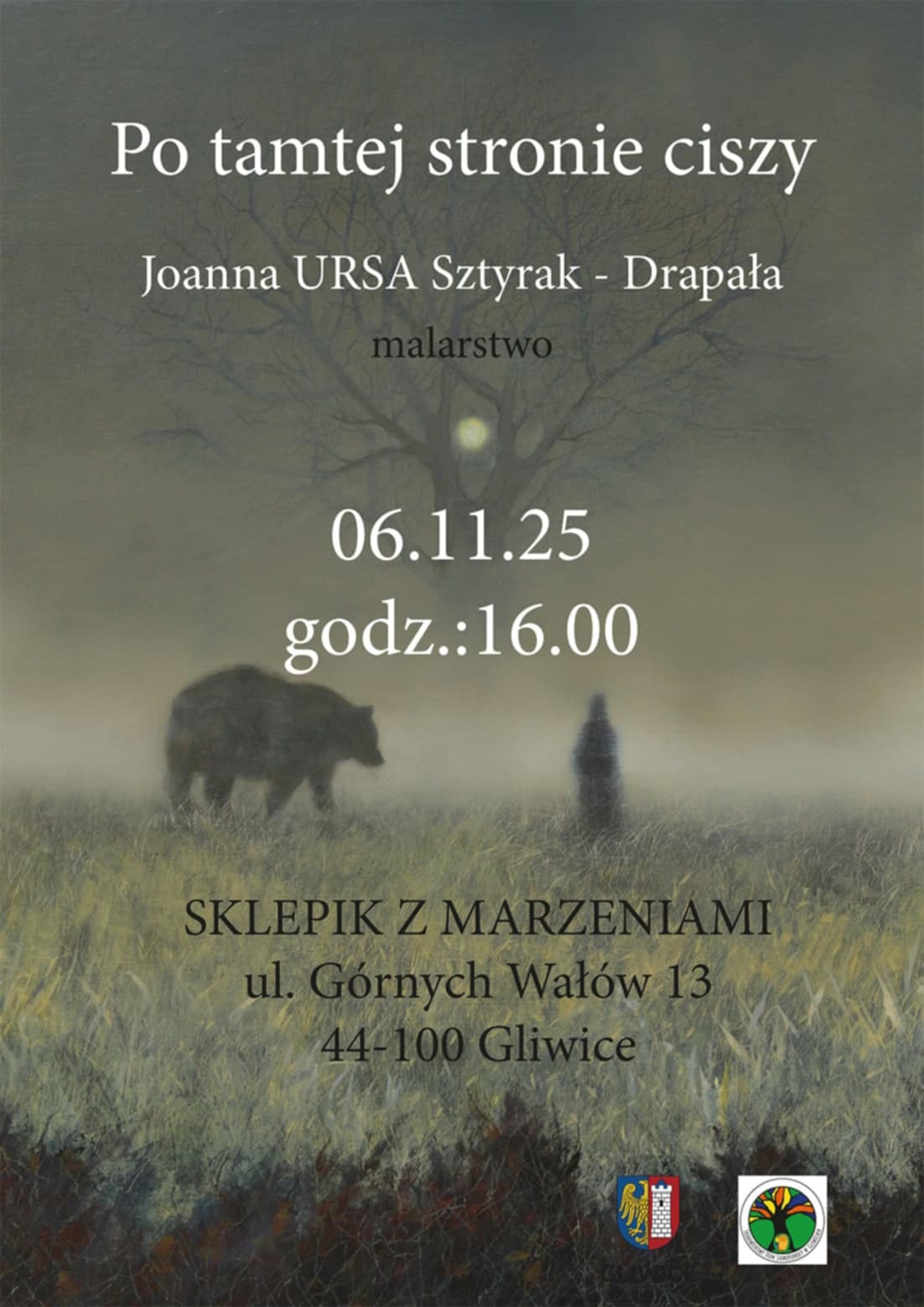 Plakat informujący o wydarzeniu. Informacje w tekście.