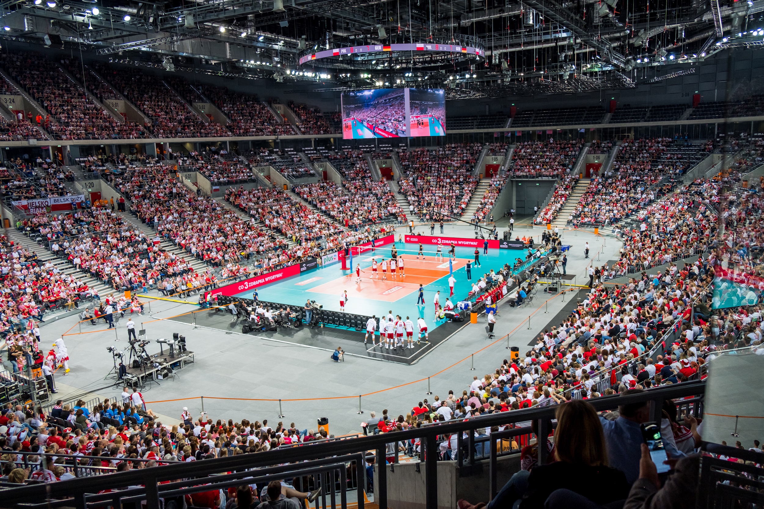 Mecz w PreZero Arenie Gliwice