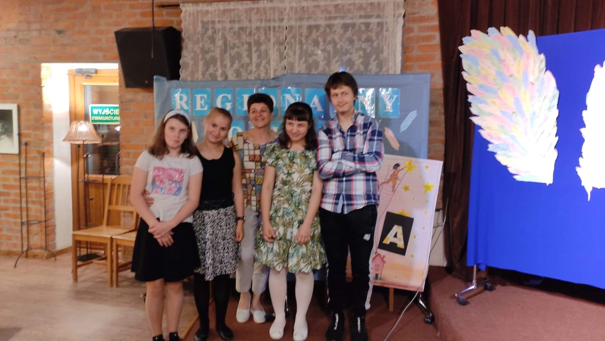 Uczniowie ZSO7 na VI Regionalnym Konkursie Recytatorskim w Knurowie.