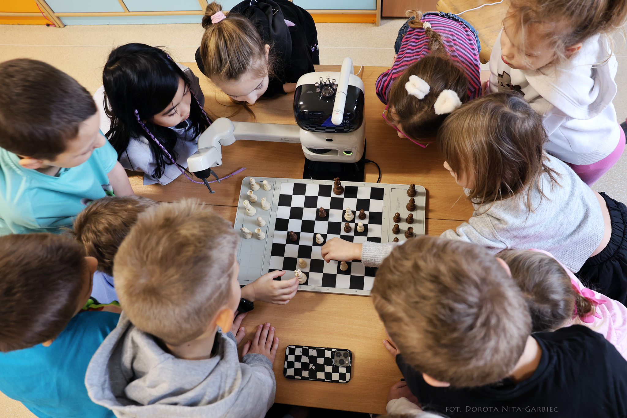 SP5 w ZSP3 zajęcia szachowe foto. Dorota Nita-Garbiec