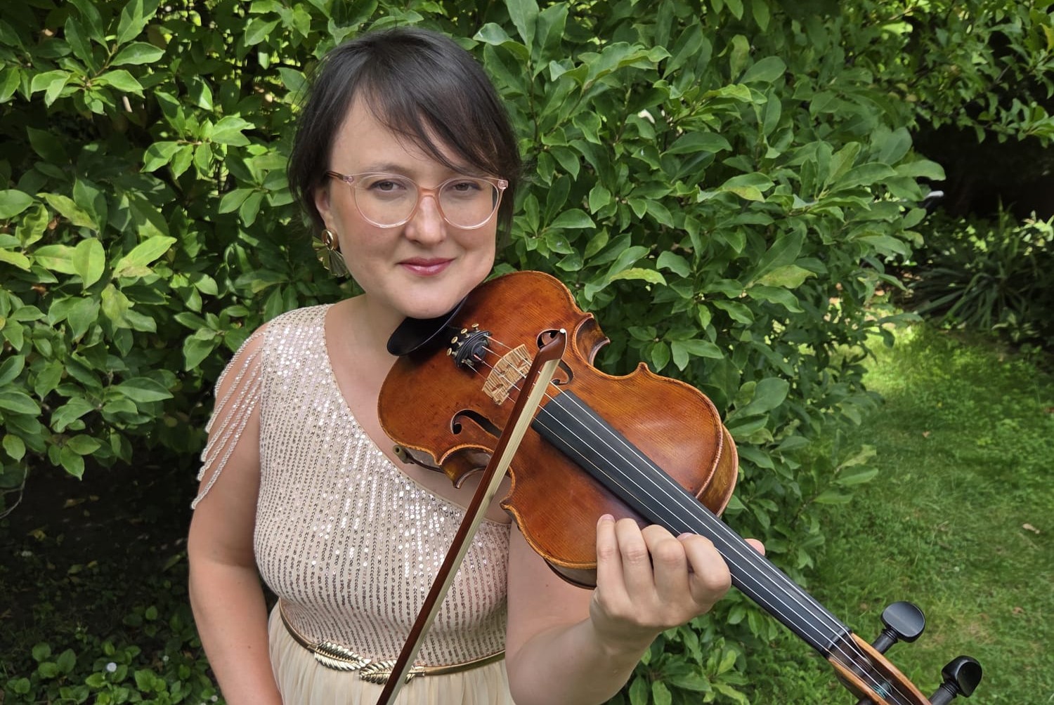 Kobieta ze skrzypcami