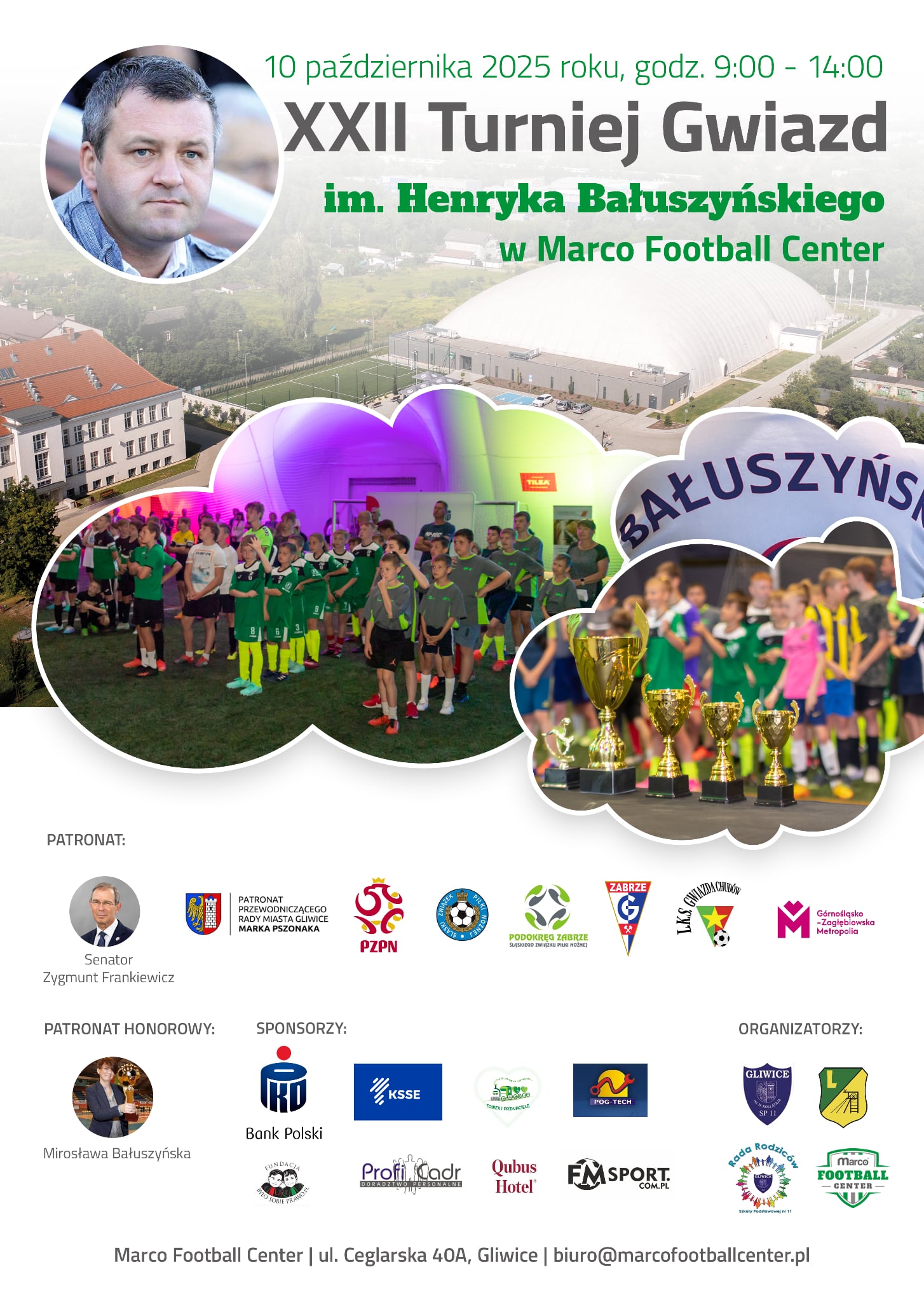 plakat XXII Turnieju Gwiazd im. Henryka Bałuszyńskiego