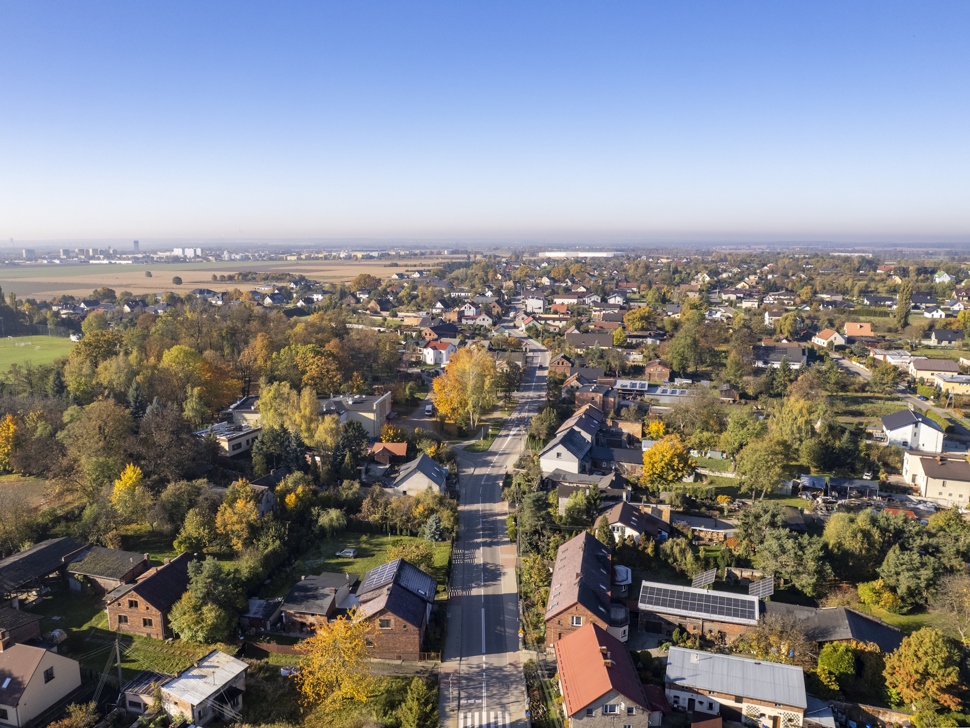Panorama dzielnicy Bojków 