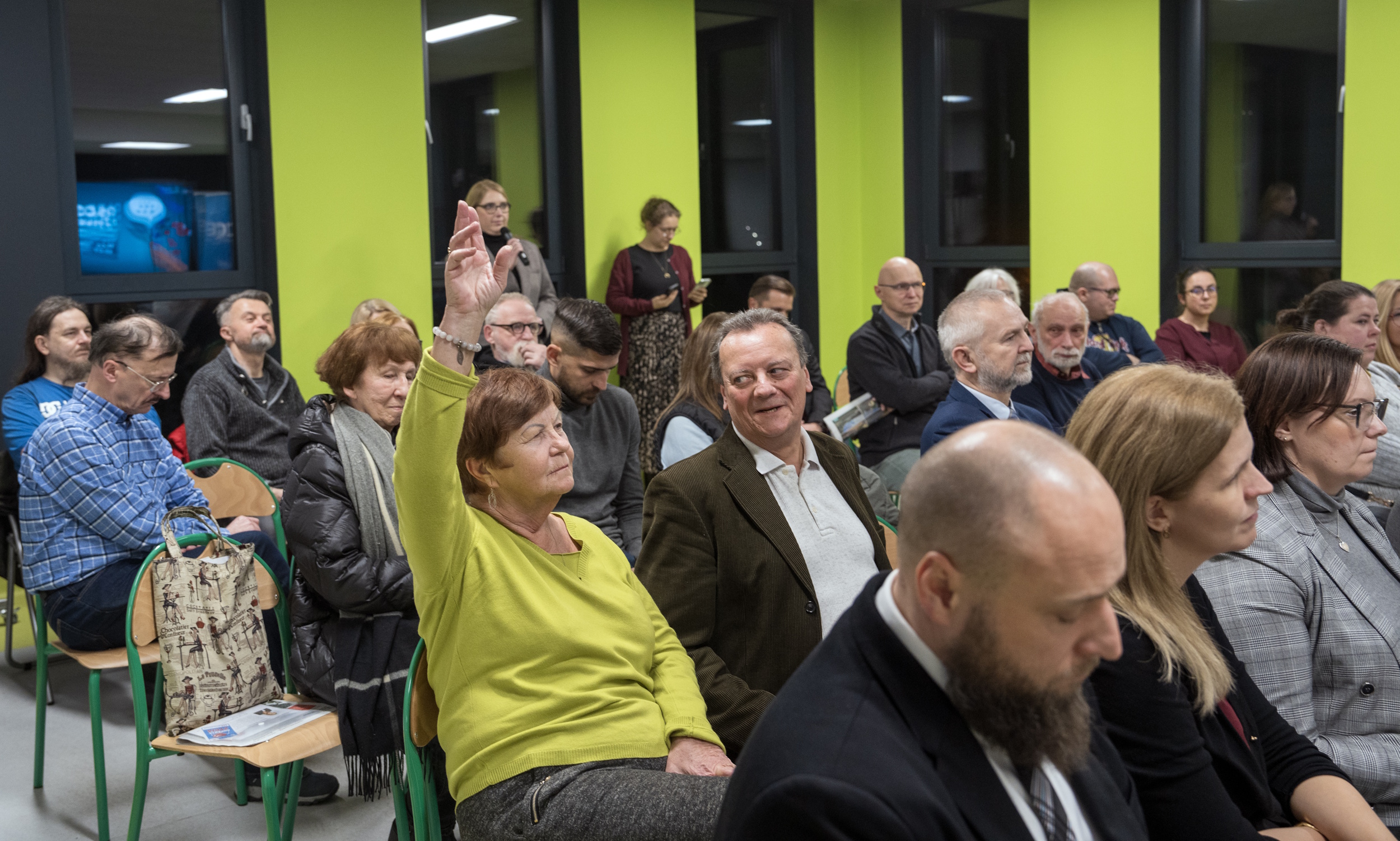 Prezydent Gliwic rozmawiała z mieszkańcami dzielnicy Politechnika