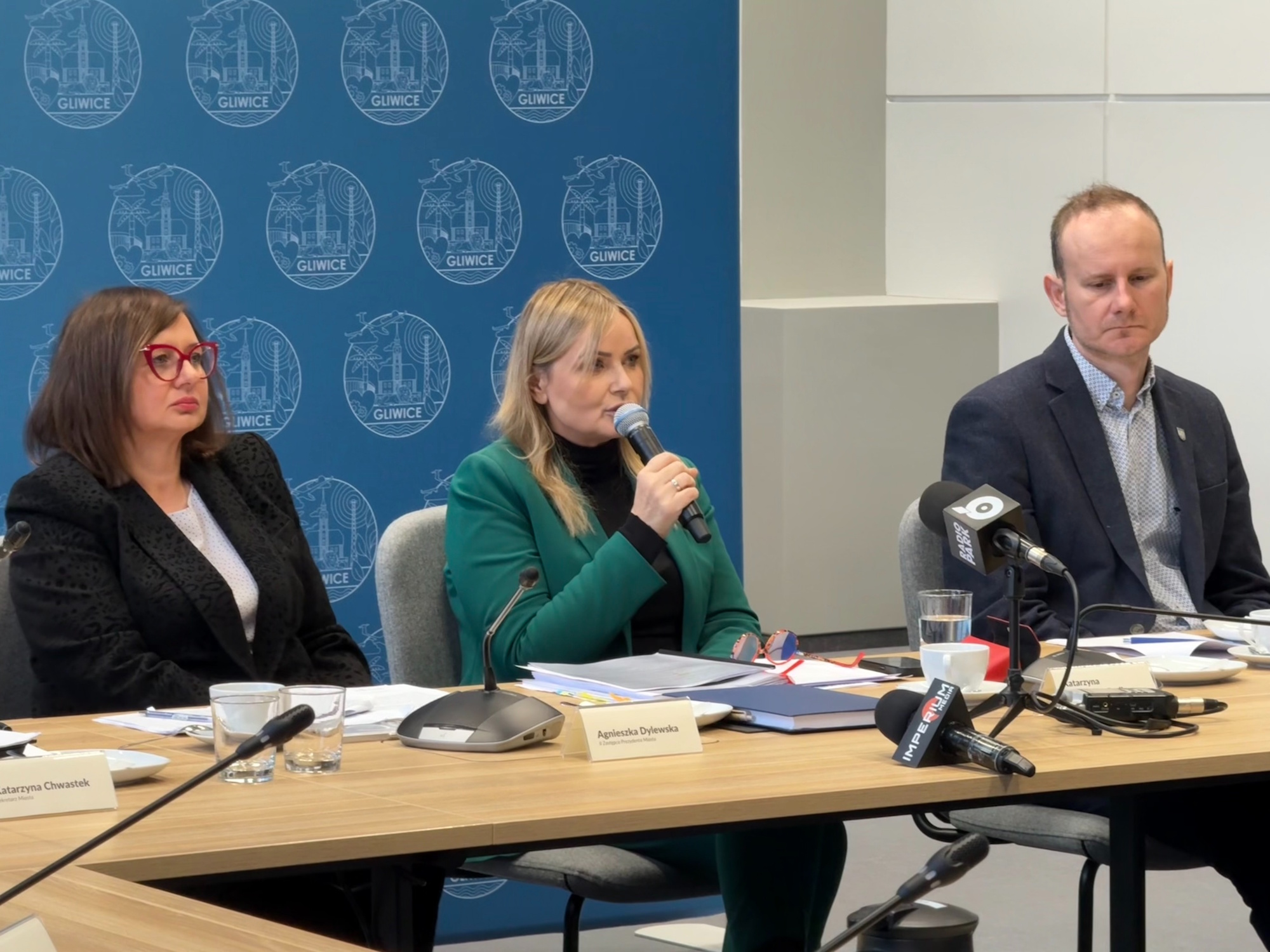 Od szpitala, przez Bulwary Kłodnicy, po Fabrykę Drutu. Śniadanie prasowe prezydent Gliwic