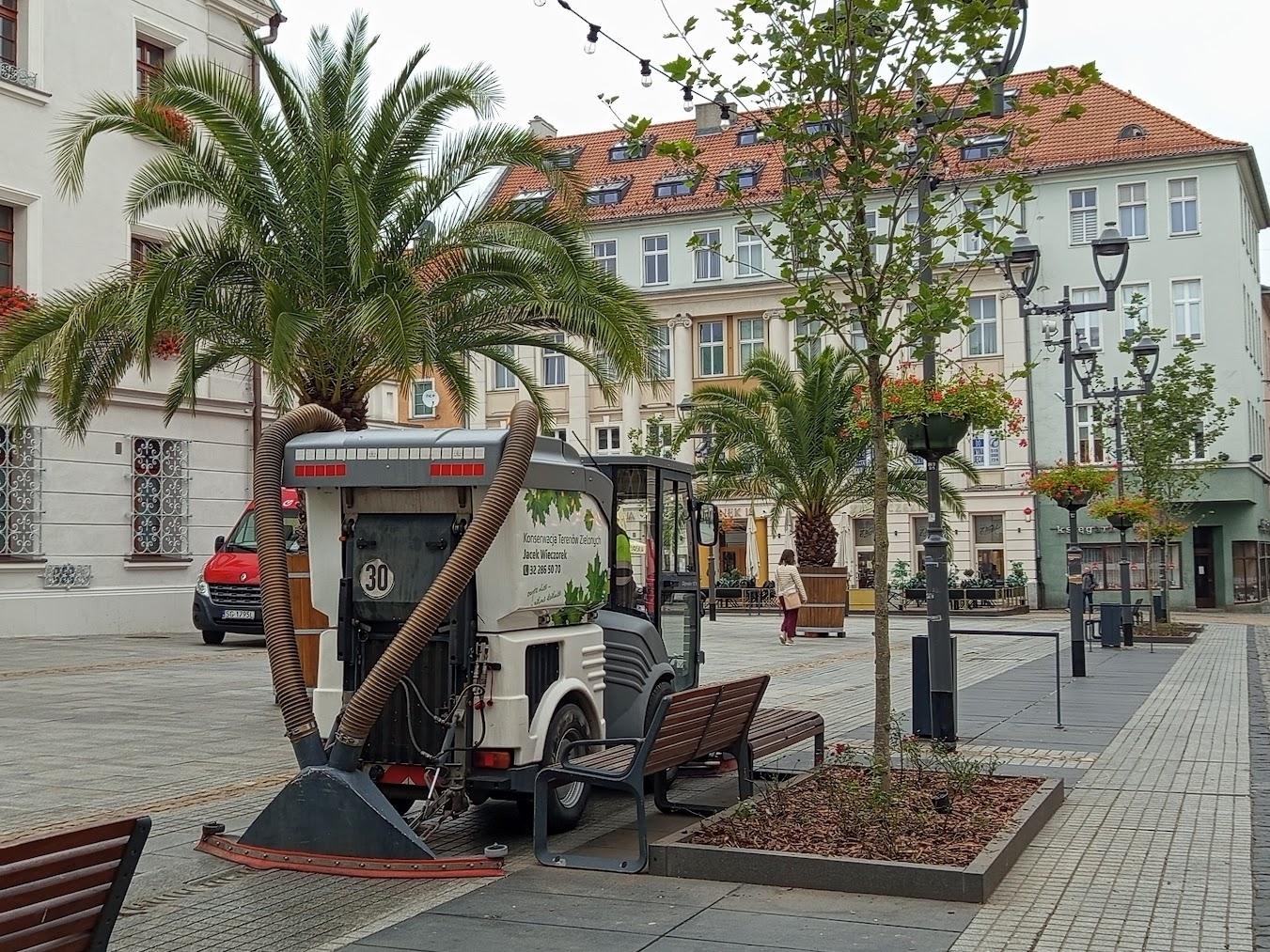 Trwają jesienne porządki. Praca wre