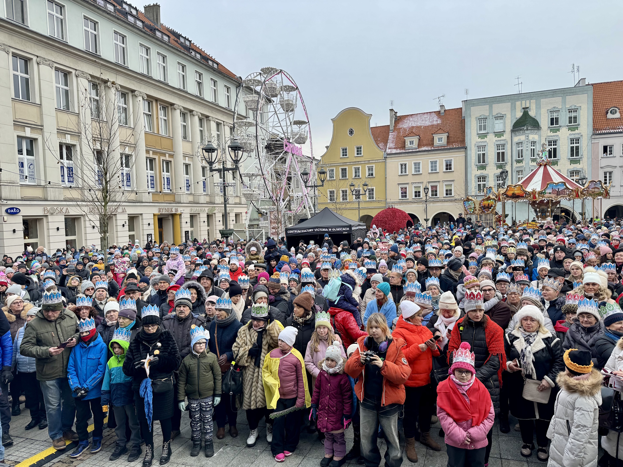 Orszak Trzech Króli przeszedł przez centrum Gliwic