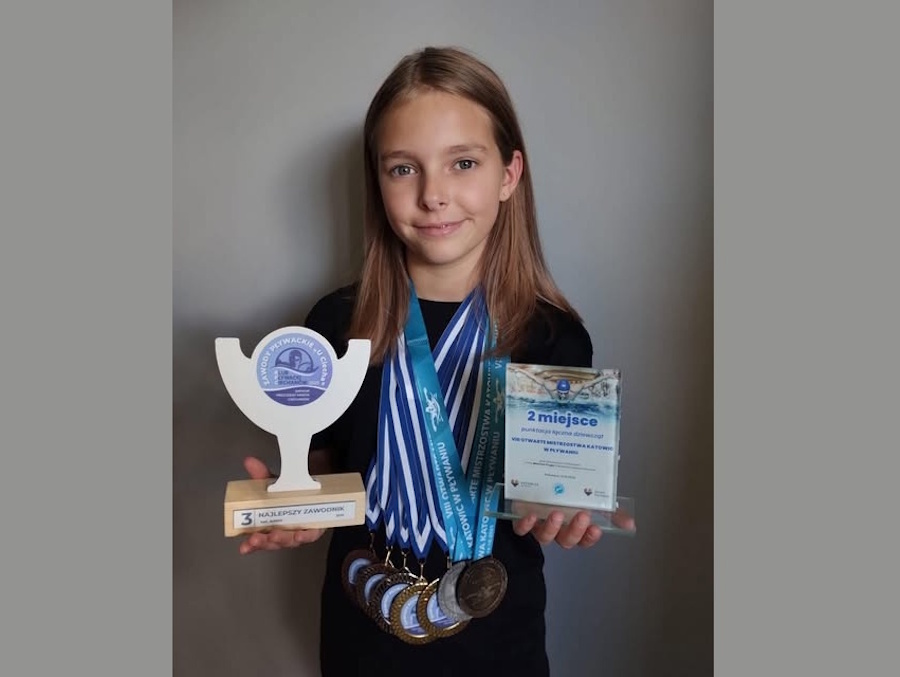 Kinga Pałys z medalami