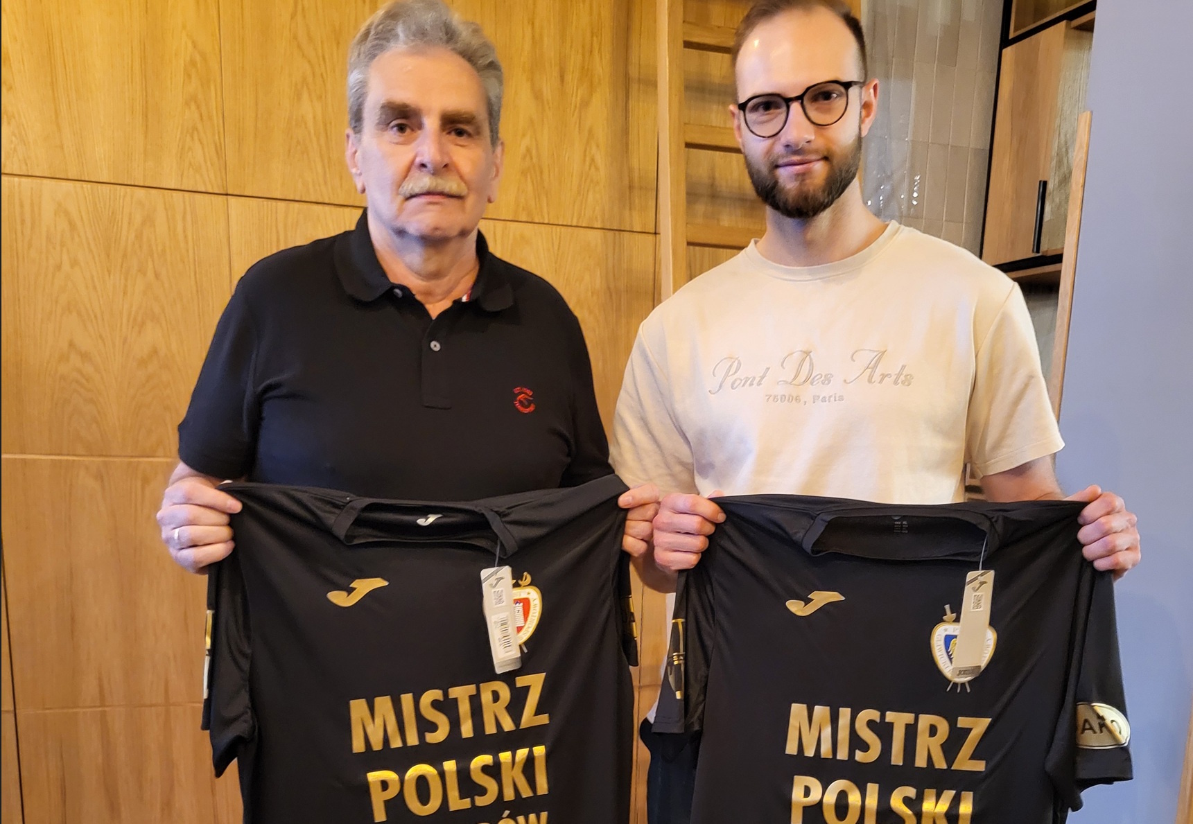 Damian Michalak z trenerem Markiem Julczewskim