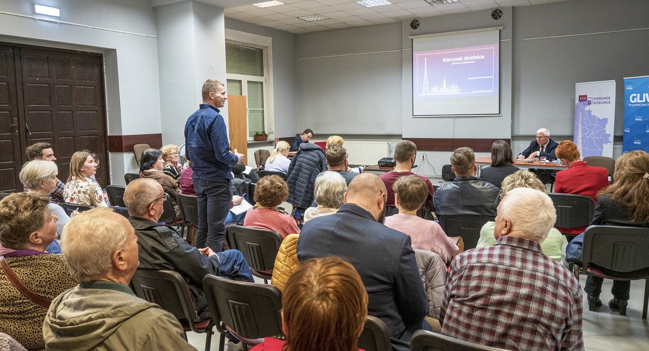 spotkanie mieszkańców z prezydentem