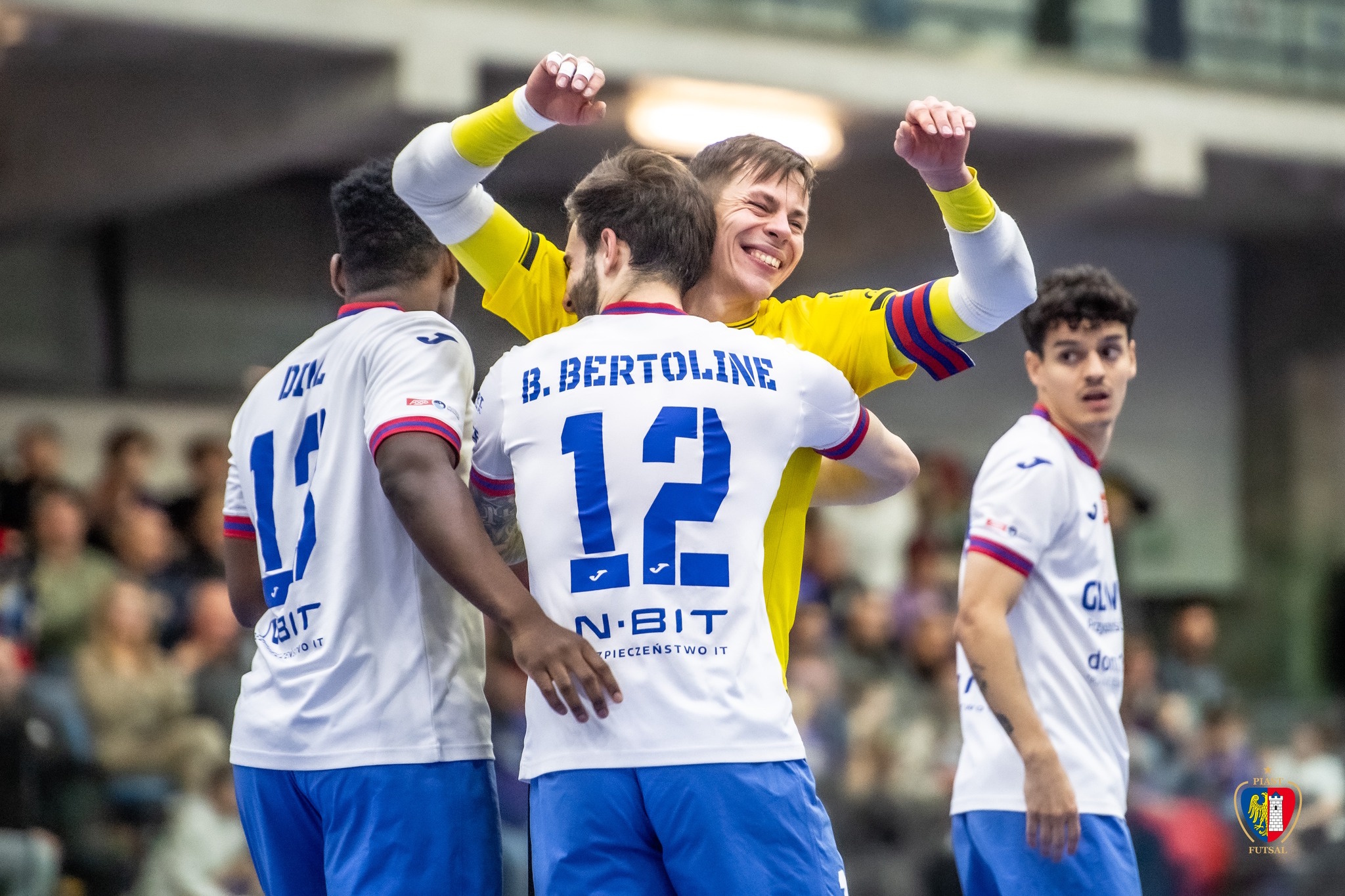 Zawodnicy Piast Gliwice Futsal podczas meczu