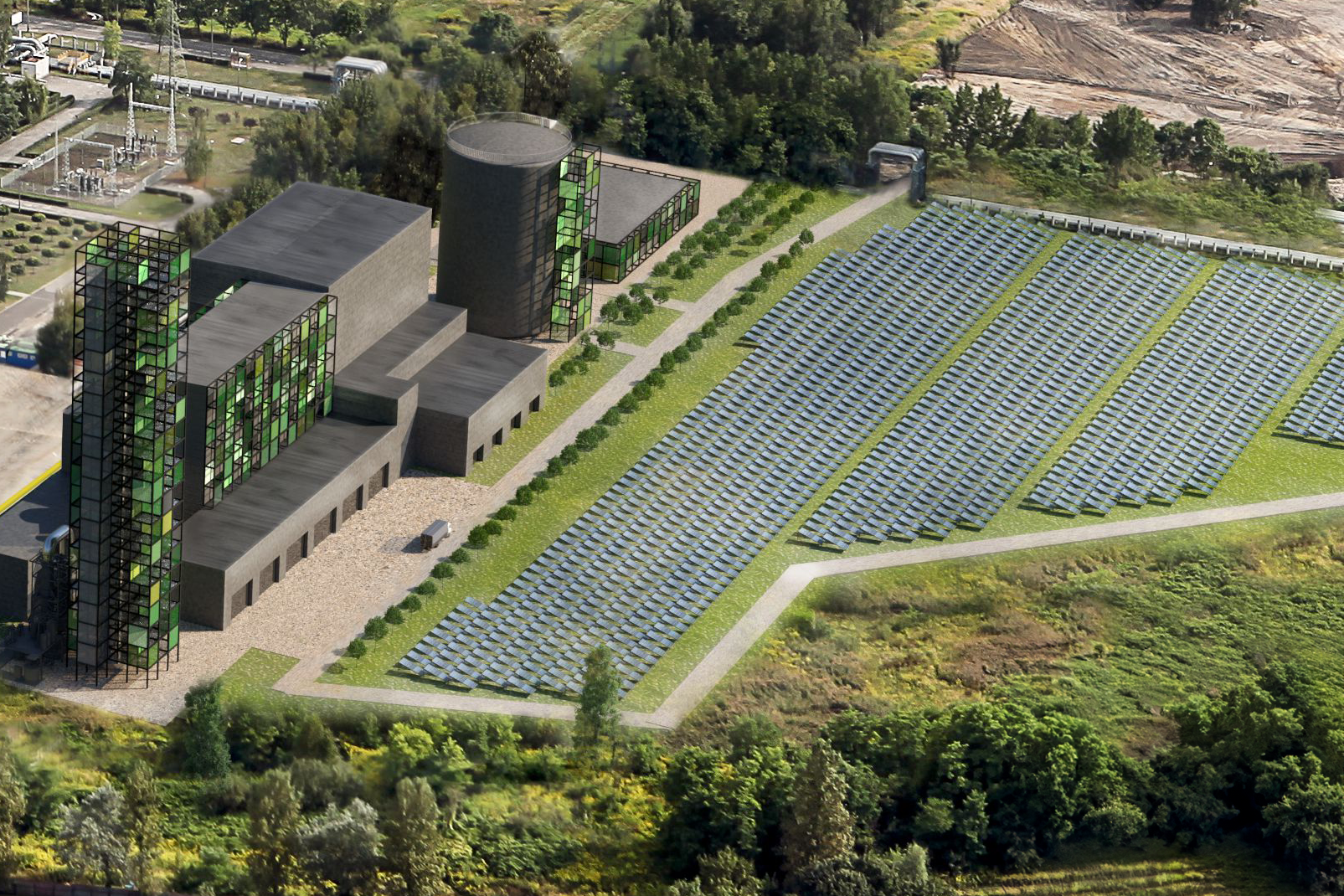 Dbamy o bezpieczeństwo energetyczne – w Gliwicach powstaje duża farma fotowoltaiczna
