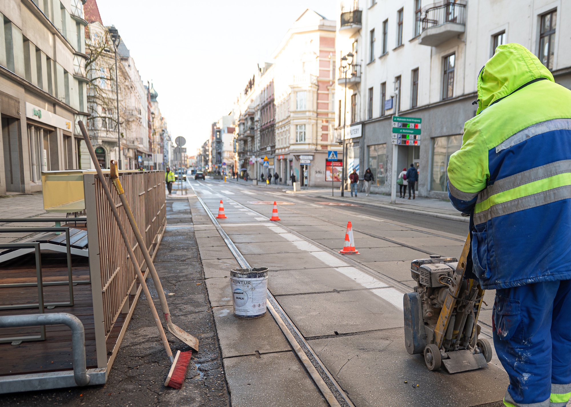 Razem zmieniamy ulicę Zwycięstwa. Trwa usuwanie wariantu meandrującego