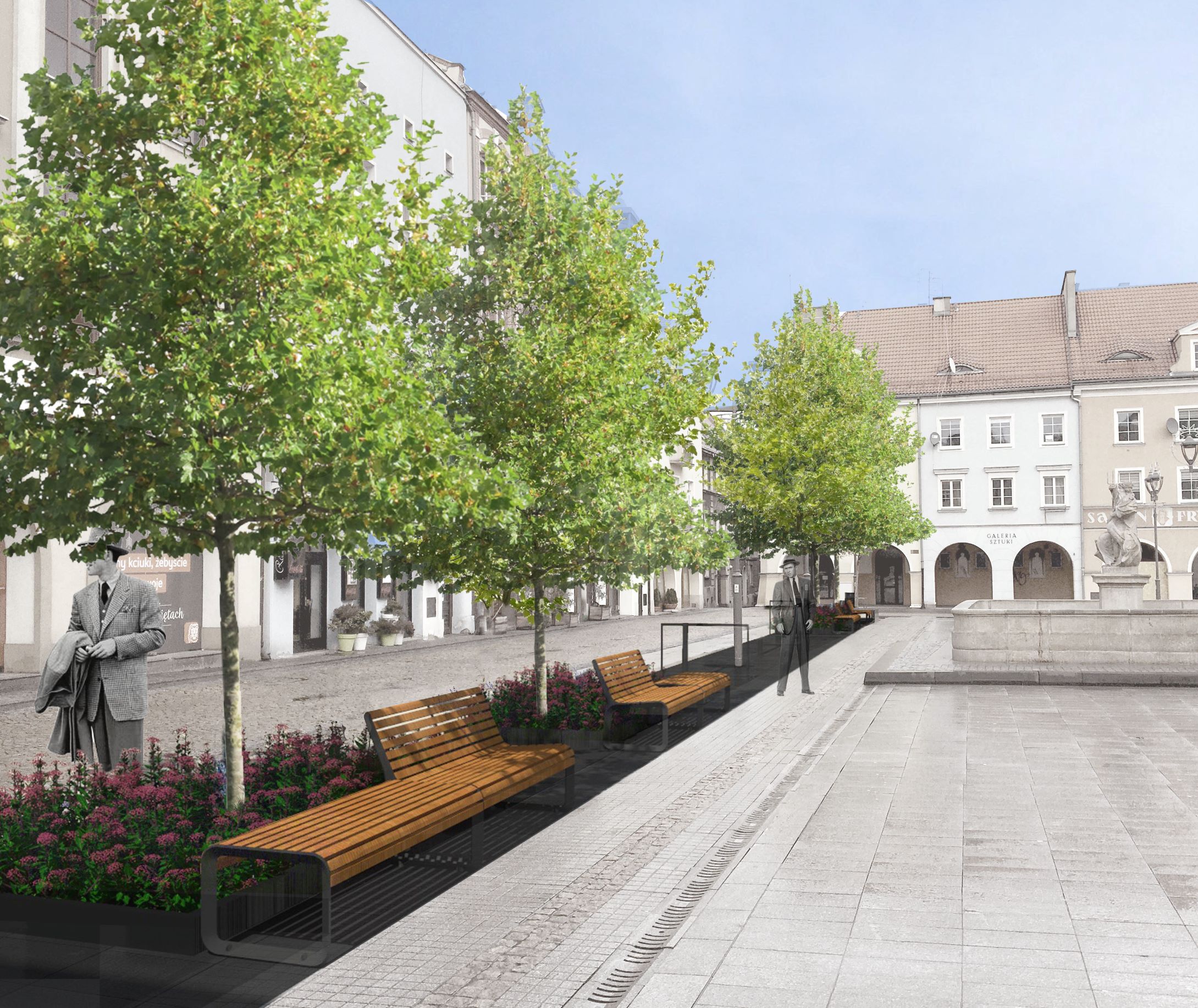 Rynek wypięknieje – będzie więcej zieleni