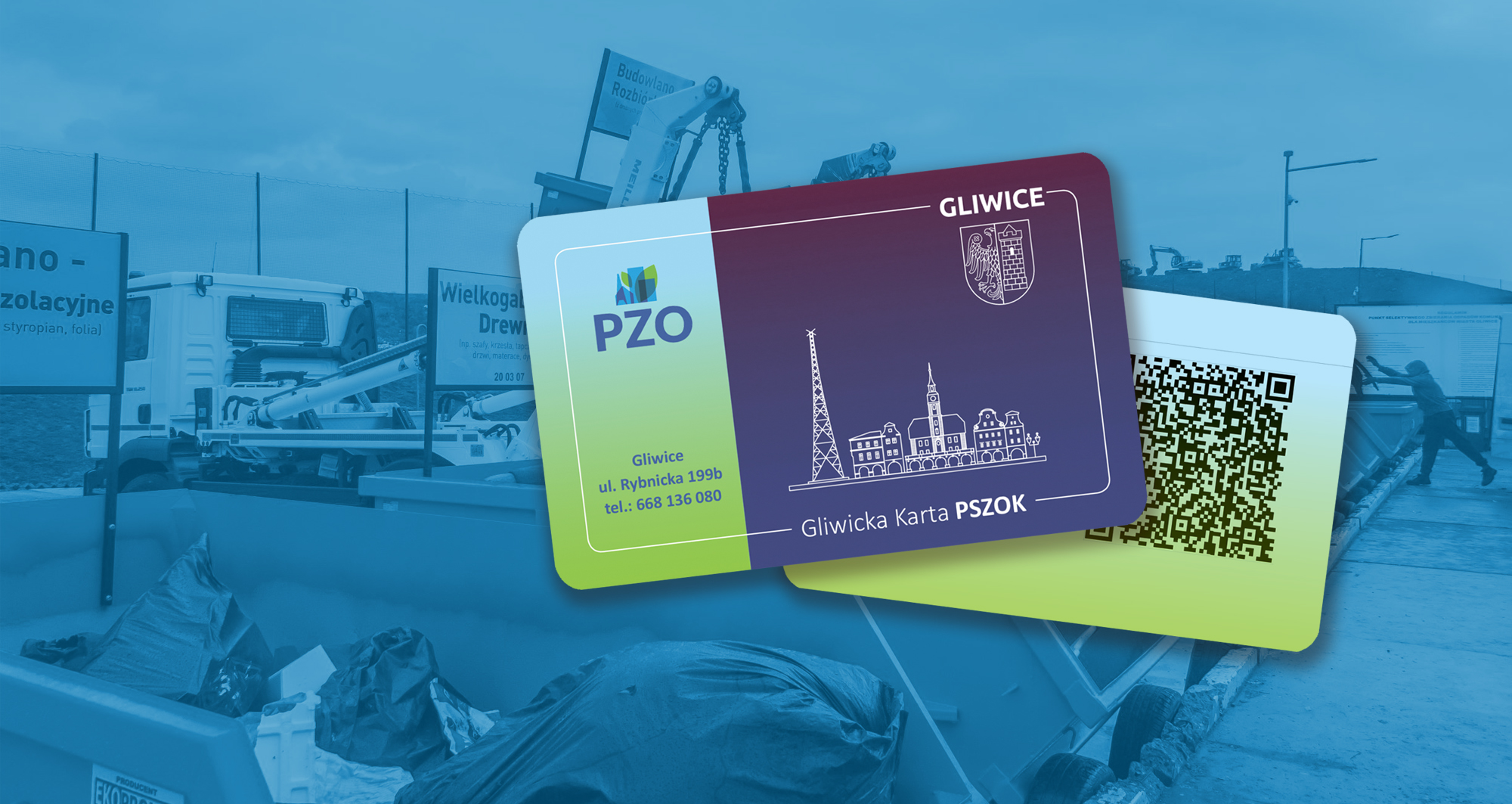 W październiku rusza akcja „Kod do PSZOK”. Z Gliwicką Kartą Mieszkańca jeszcze łatwiej!