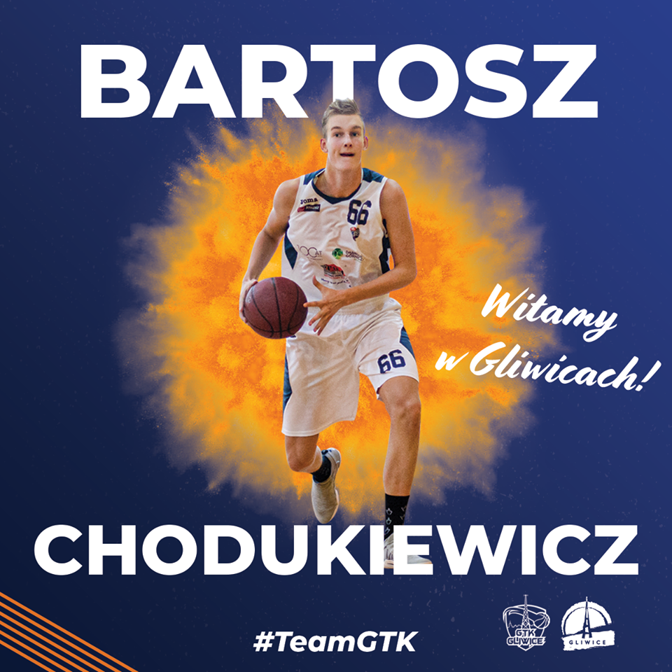 Komplet pod koszem. Chodukiewicz zagra w GTK