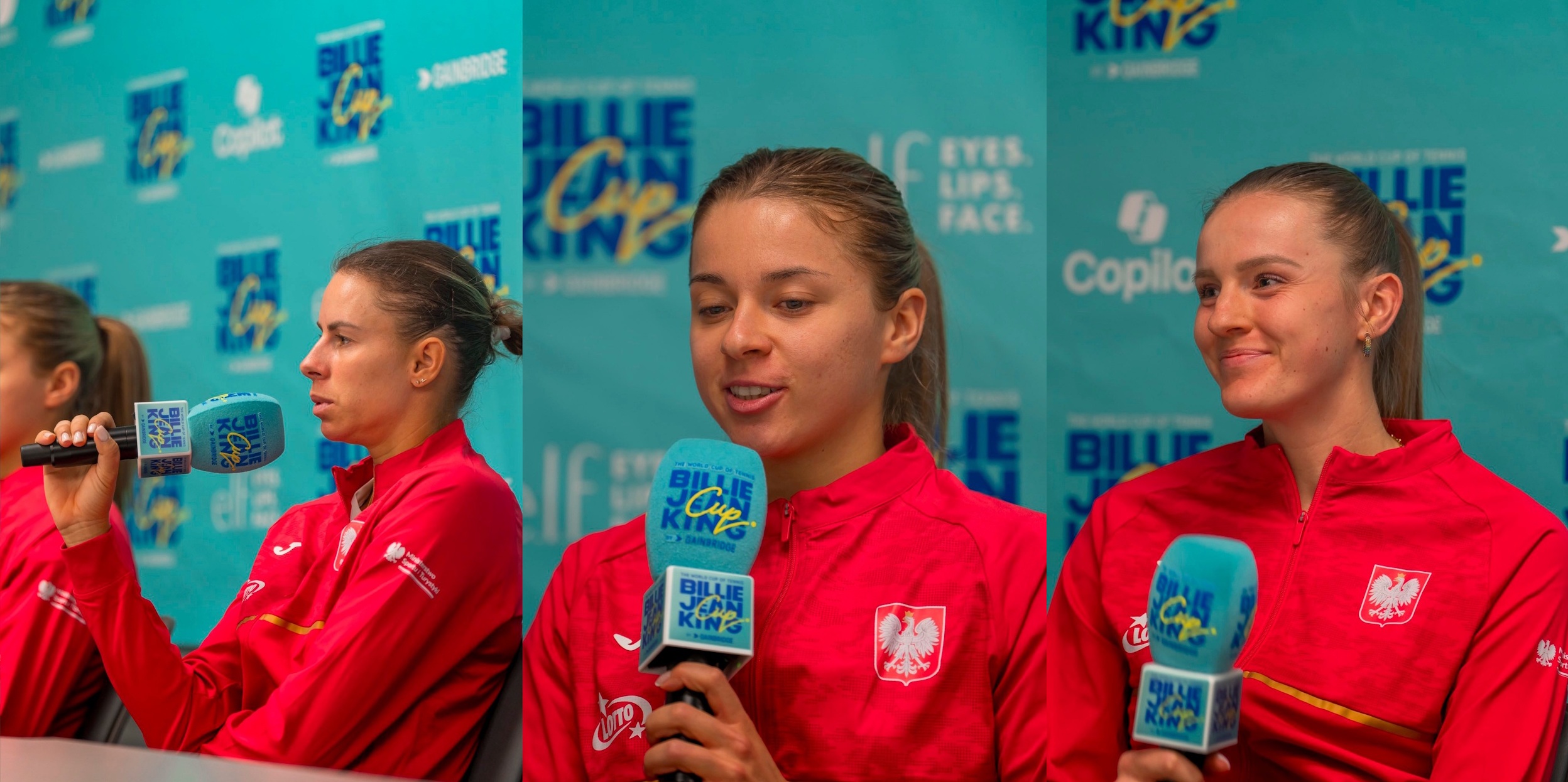 Polski podczas konferencji prasowej