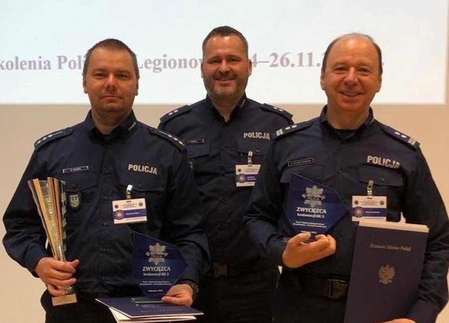 Policjant z Gliwic wśród najlepszych funkcjonariuszy w kraju