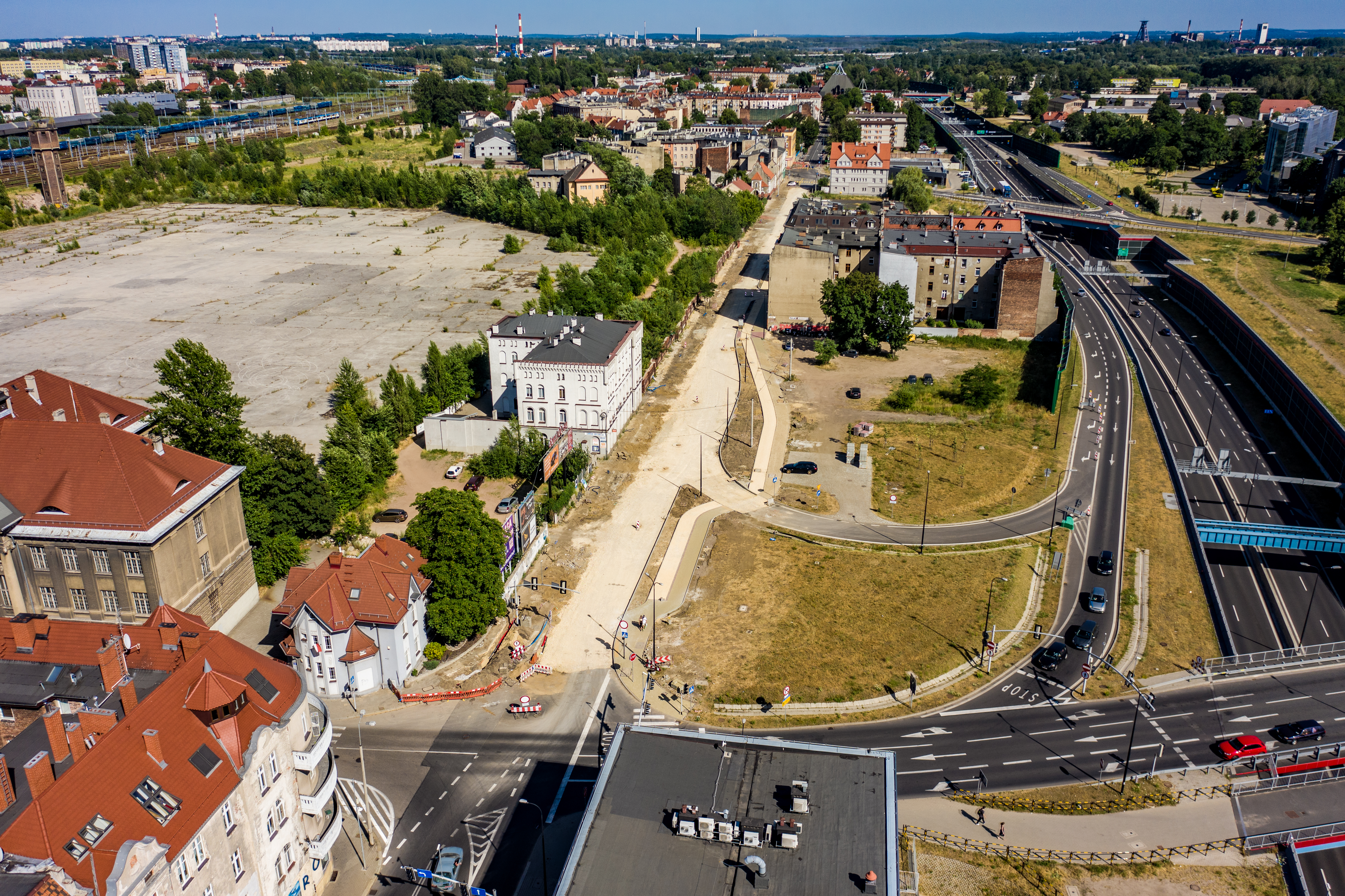 Jagiellońska. Ulica nabiera kształtu