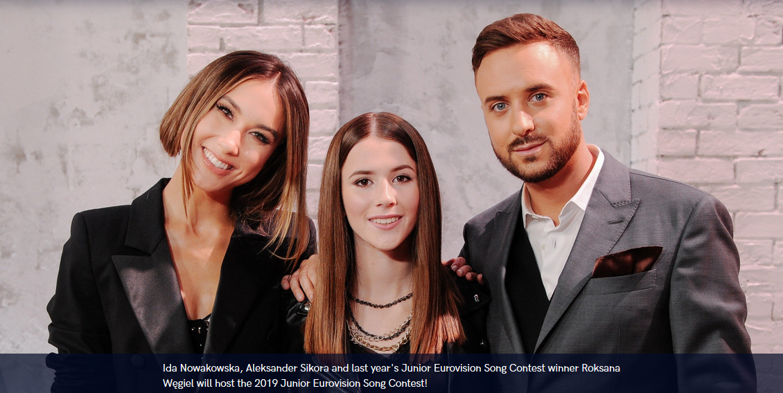 Junior Eurovision 2019. Kto poprowadzi konkurs w Gliwicach?