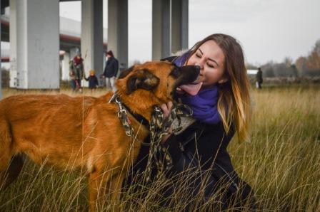 Bieg z psami i... niespodzianka!