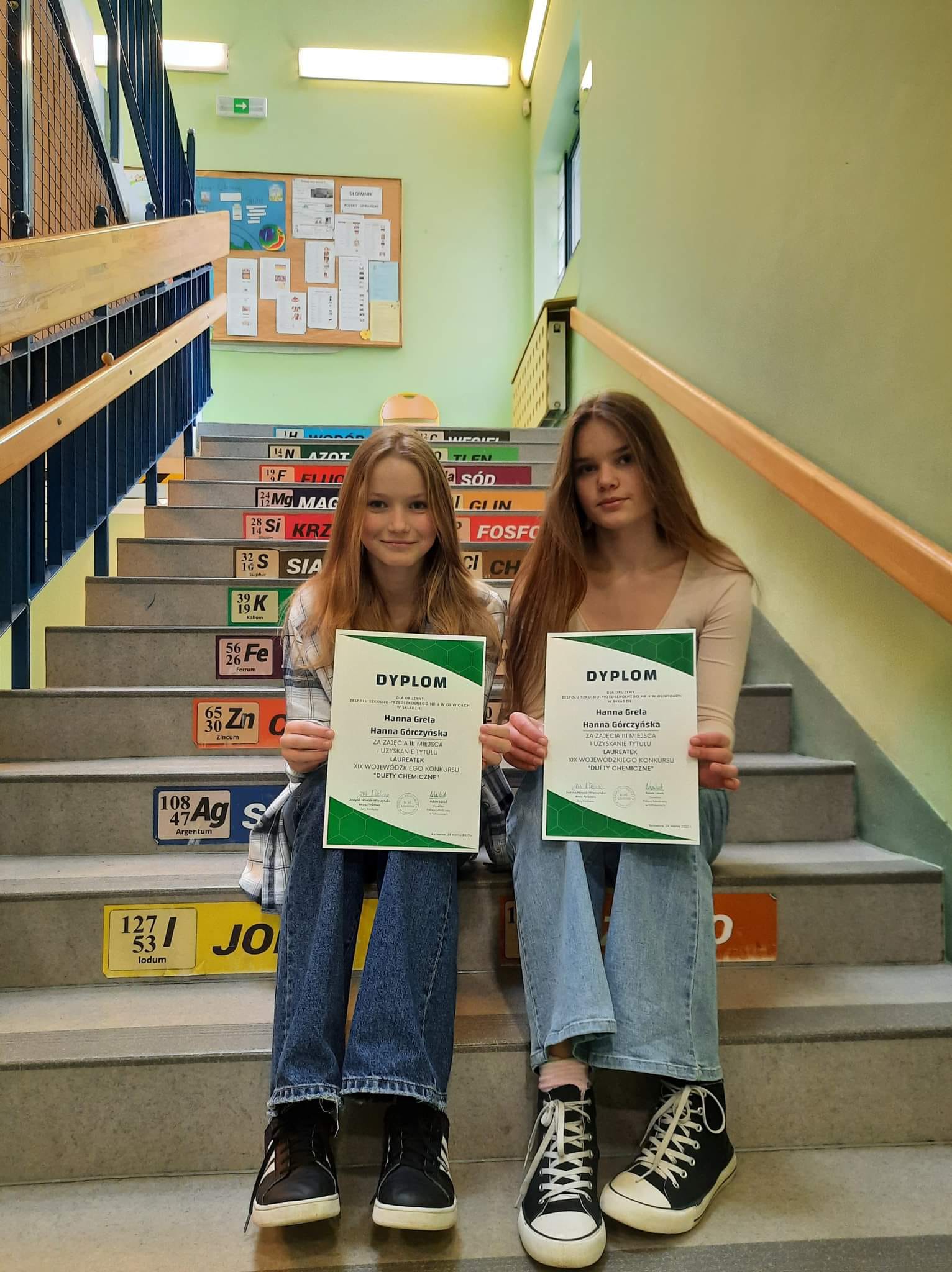 Hanna Grela i Hanna Górczyńska ZSP4