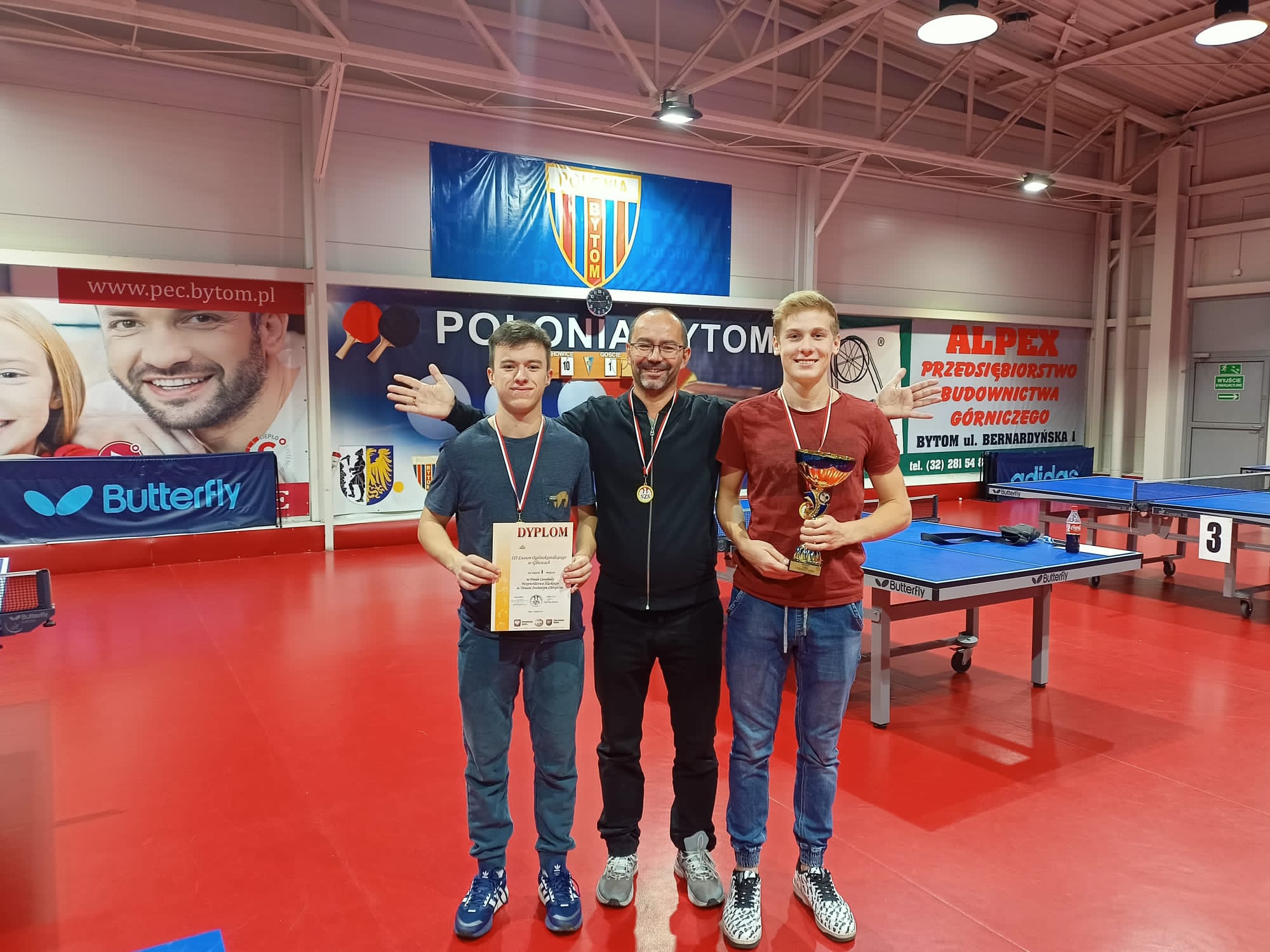 Tenis stołowy- III LO Mistrzem województwa!