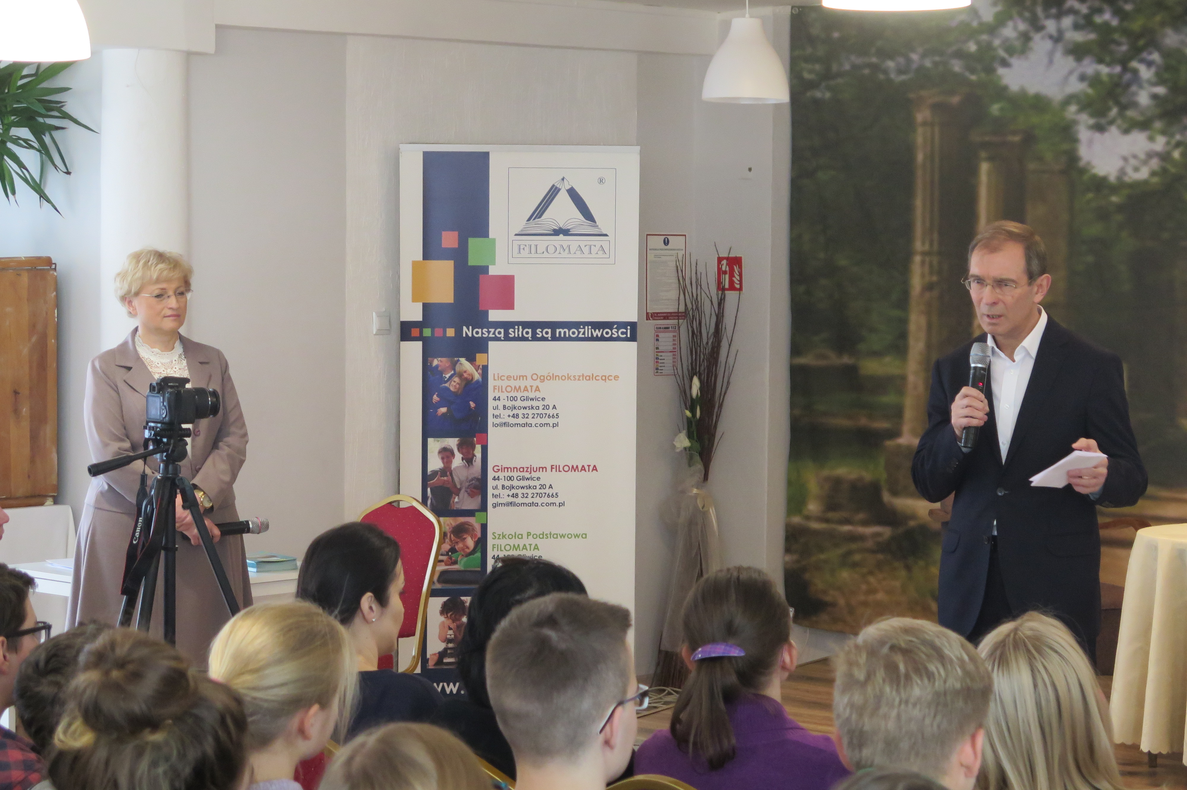 Uczniowie pytają, prezydent odpowiada