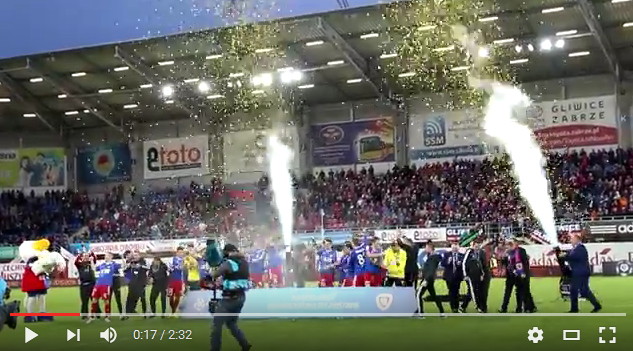 Piast Gliwice wicemistrzem Polski!