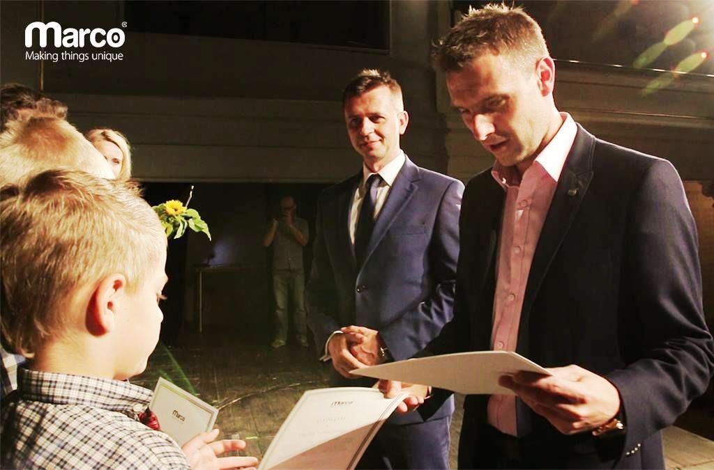 Marco uczy uczciwej przedsiębiorczości