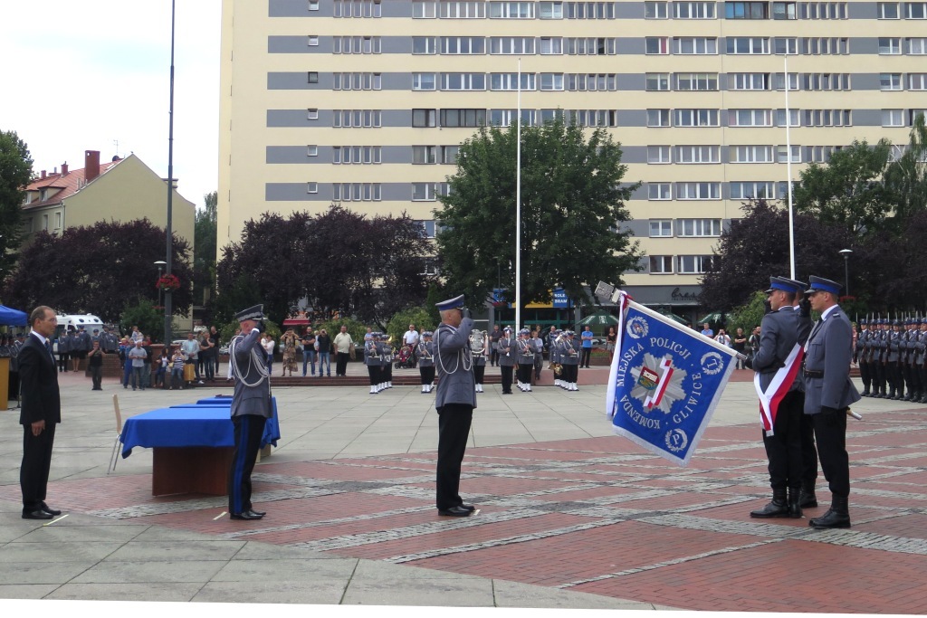 Nowy sztandar dla gliwickiej policji