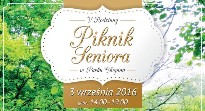 Popołudnie dla seniorów. Zapraszamy na piknik!