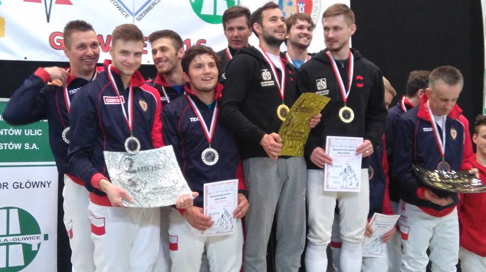 Sukces szpadzistów Piasta w Mistrzostwach Polski